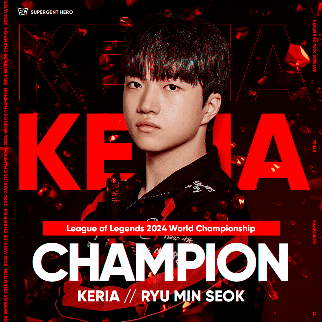 2024 WORLDS CHAMPION, T1!